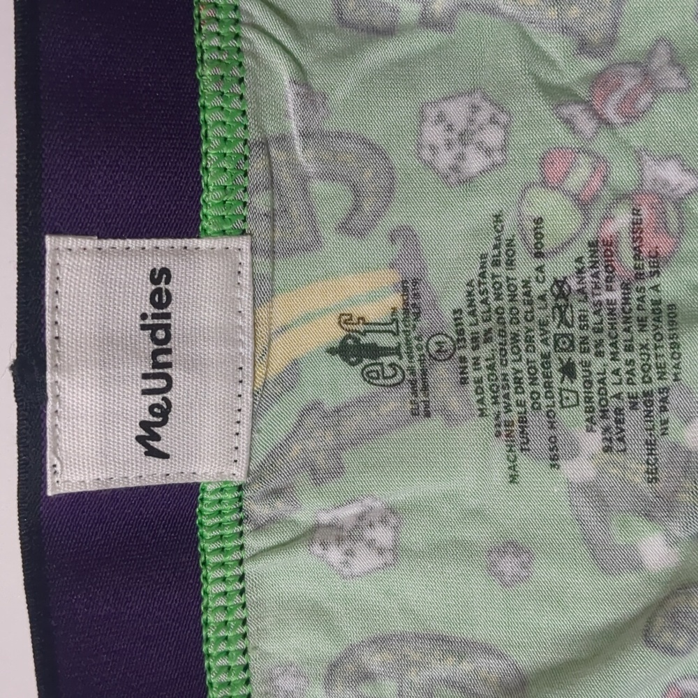MeUndies ELF Boxer Briefs Underwear Mens Size Medium - Picture 4 of 7